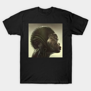 Cosmic Queen: Afrofuturistic Art T-Shirt T-Shirt